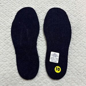 Vintage Sorel Sub-Zero Felt Insoles One Pair Blue Wool Blend Men’s Size 10